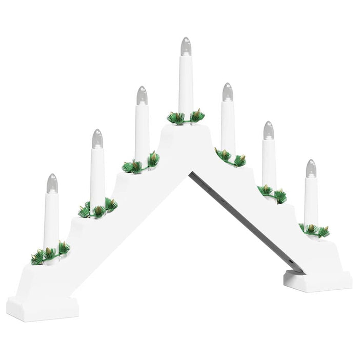 Pod din Lumânări de Crăciun cu 7 LED Alb 39.5 x 5 x 29 cm - WALTI WALTI