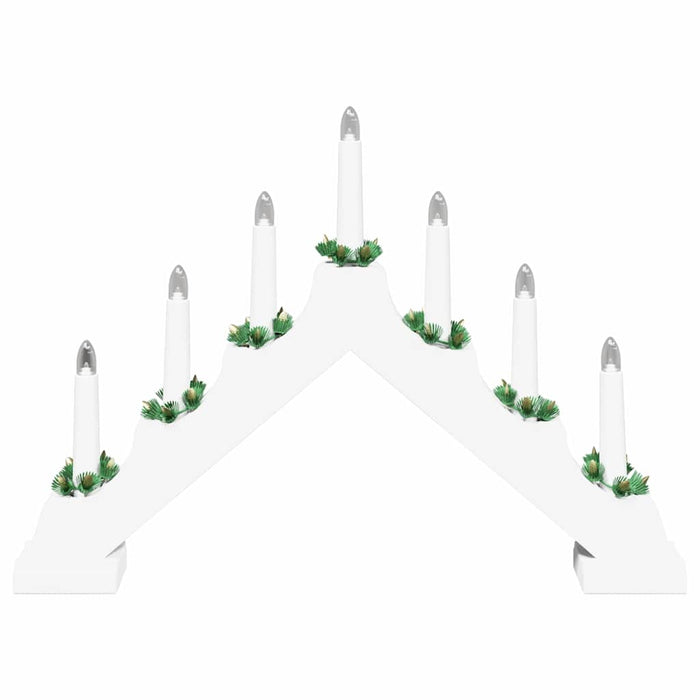 Pod din Lumânări de Crăciun cu 7 LED Alb 39.5 x 5 x 29 cm - WALTI WALTI