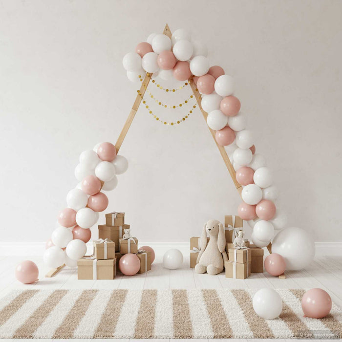 Arc de nuntă Maro deschis 202 x 95 x 254 cm Lemn de pin masiv - WALTI WALTI