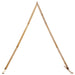 Arc de nuntă Maro deschis 202 x 95 x 254 cm Lemn de pin masiv - WALTI WALTI