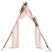 Arc de nuntă Maro deschis 202 x 95 x 254 cm Lemn de pin masiv - WALTI WALTI