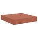 Raft de perete 2 pcs Roșu 23 x 23,5 x 4 cm Lemn compozit - WALTI WALTI