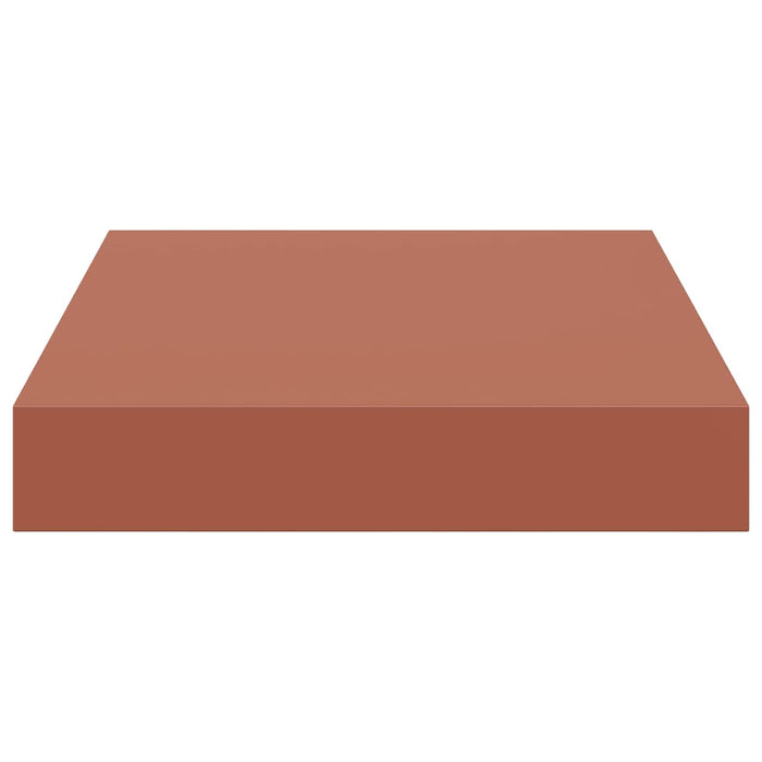 Raft de perete 2 pcs Roșu 23 x 23,5 x 4 cm Lemn compozit - WALTI WALTI