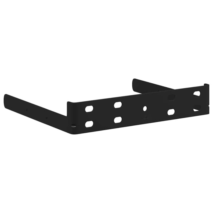 Raft de perete 4 pcs Roșu 23 x 23,5 x 4 cm Lemn compozit - WALTI WALTI