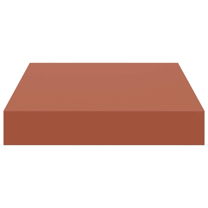 Raft de perete 4 pcs Roșu 23 x 23,5 x 4 cm Lemn compozit - WALTI WALTI