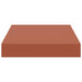Raft de perete 4 pcs Roșu 23 x 23,5 x 4 cm Lemn compozit - WALTI WALTI