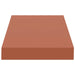 Raft de perete 2 pcs Roșu 50 x 23 x 4 cm Lemn compozit - WALTI WALTI