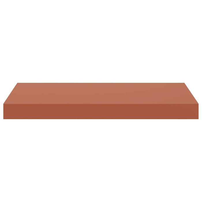 Raft de perete 4 pcs Roșu 50 x 23 x 4 cm Lemn compozit - WALTI WALTI