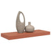 Raft de perete Pe perete Roșu 50 x 23 x 4 cm Lemn compozit - WALTI WALTI