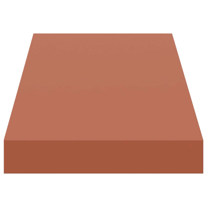 Raft de perete Pe perete Roșu 50 x 23 x 4 cm Lemn compozit - WALTI WALTI