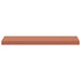 Raft de perete 2 pcs Roșu 80 x 23,5 x 4 cm Lemn compozit - WALTI WALTI