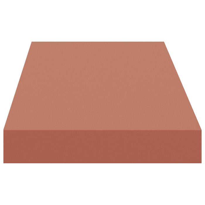 Raft de perete Pe perete Roșu 90 x 23,5 x 4 cm Lemn compozit - WALTI WALTI