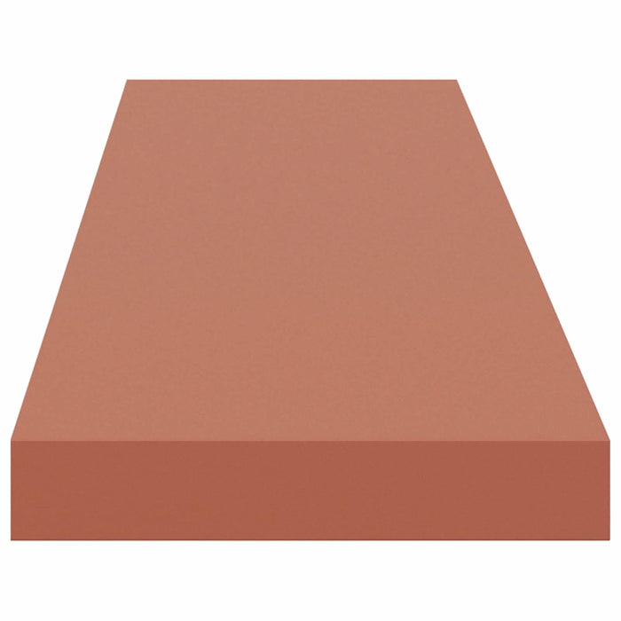 Raft de perete Pe perete Roșu 120 x 23,5 x 4 cm Lemn compozit - WALTI WALTI