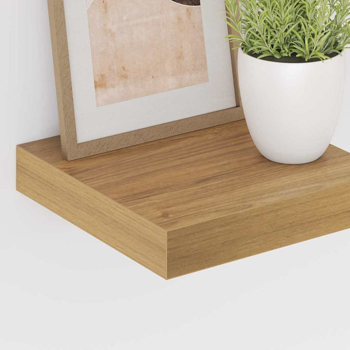 Raft de perete Pe perete Maro 23 x 23,5 x 4 cm Lemn compozit - WALTI WALTI