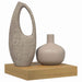 Raft de perete Pe perete Maro 23 x 23,5 x 4 cm Lemn compozit - WALTI WALTI