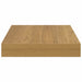 Raft de perete 4 pcs Maro 23 x 23,5 x 4 cm Lemn compozit - WALTI WALTI
