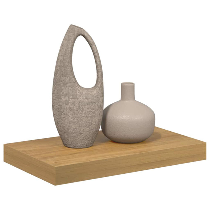 Raft de perete Pe perete Maro 40 x 23,5 x 4 cm Lemn compozit - WALTI WALTI