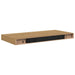 Raft de perete Pe perete Maro 50 x 23 x 4 cm Lemn compozit - WALTI WALTI