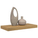 Raft de perete Pe perete Maro 50 x 23 x 4 cm Lemn compozit - WALTI WALTI