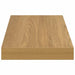 Raft de perete Pe perete Maro 50 x 23 x 4 cm Lemn compozit - WALTI WALTI