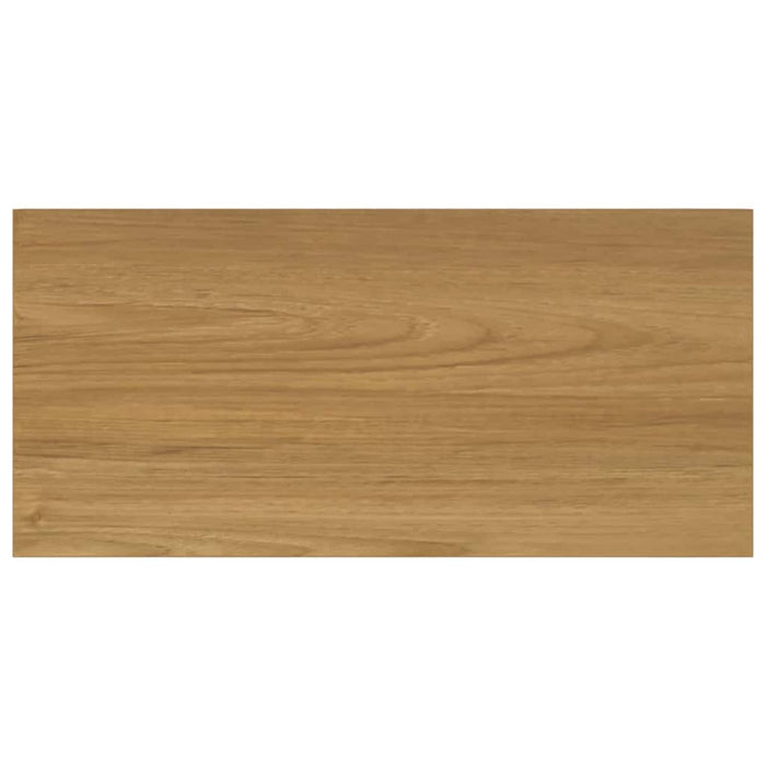 Raft de perete Pe perete Maro 50 x 23 x 4 cm Lemn compozit - WALTI WALTI