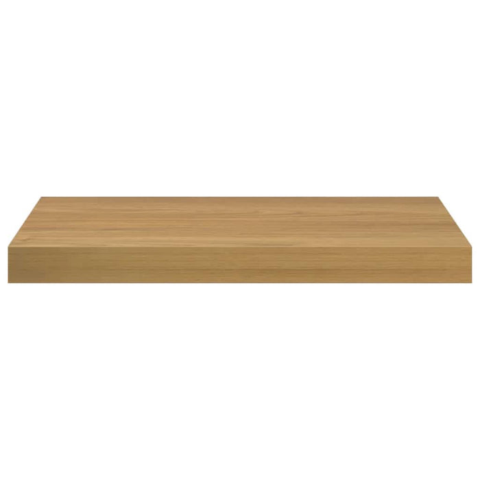 Raft de perete 2 pcs Maro 50 x 23 x 4 cm Lemn compozit - WALTI WALTI