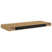 Raft de perete Pe perete Maro 50 x 23 x 4 cm Lemn compozit - WALTI WALTI