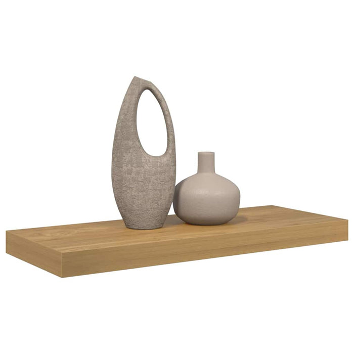 Raft de perete Pe perete Maro 50 x 23 x 4 cm Lemn compozit - WALTI WALTI