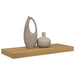 Raft de perete Pe perete Maro 50 x 23 x 4 cm Lemn compozit - WALTI WALTI
