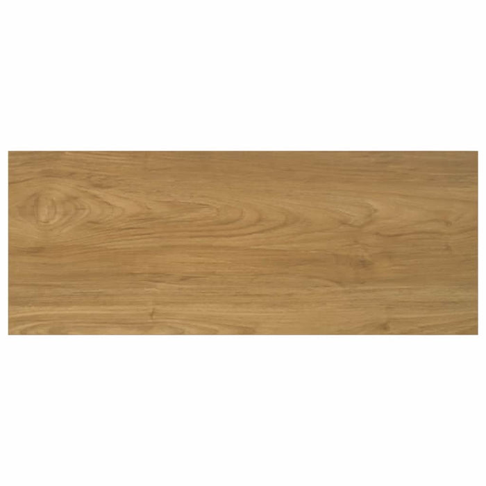 Raft de perete 2 pcs Maro 50 x 23 x 4 cm Lemn compozit - WALTI WALTI