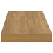 Raft de perete Pe perete Maro 80 x 23,5 x 4 cm Lemn compozit - WALTI WALTI
