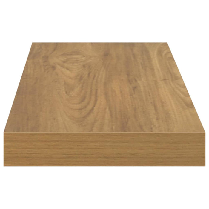 Raft de perete 4 pcs Maro 90 x 23,5 x 4 cm Lemn compozit - WALTI WALTI
