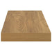 Raft de perete 4 pcs Maro 90 x 23,5 x 4 cm Lemn compozit - WALTI WALTI