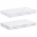 Raft de perete Pe perete 2 pcs Marmură albă 40 x 23,5 x 4 cm - WALTI WALTI