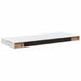 Raft de perete Marmură albă 50 x 23 x 4 cm Lemn compozit - WALTI WALTI