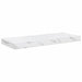 Raft de perete Pe perete 2 pcs Marmură albă 60 x 23,5 x 4 cm - WALTI WALTI