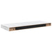 Raft de perete Pe perete 2 pcs Marmură albă 60 x 23,5 x 4 cm - WALTI WALTI