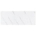 Raft de perete 4 pcs Marmură albă 50 x 23 x 4 cm Lemn compozit - WALTI WALTI