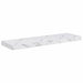 Raft de perete Pe perete 4 pcs Marmură albă 90 x 23,5 x 4 cm - WALTI WALTI