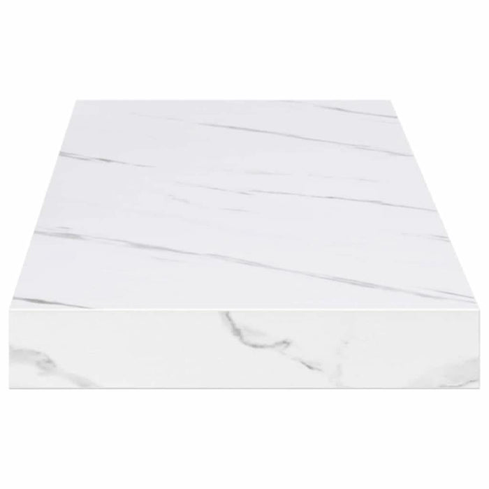 Raft de perete Pe perete 4 pcs Marmură albă 90 x 23,5 x 4 cm - WALTI WALTI