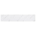 Raft de perete Pe perete 2 pcs Marmură albă 120 x 23,5 x 4 cm - WALTI WALTI