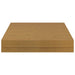 Raft de perete Pe perete Bej 23 x 23,5 x 4 cm Lemn compozit - WALTI WALTI
