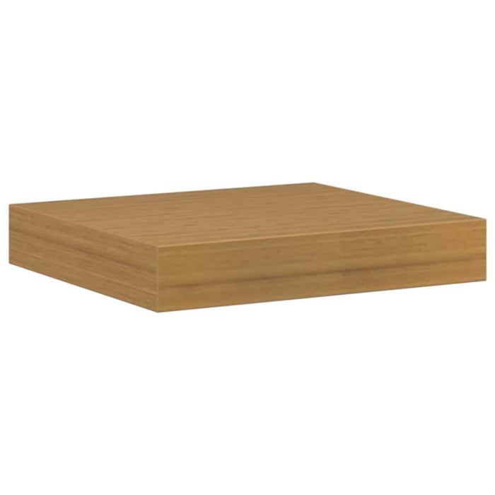 Raft de perete 2 pcs Bej 23 x 23,5 x 4 cm Lemn compozit - WALTI WALTI