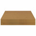 Raft de perete 2 pcs Bej 23 x 23,5 x 4 cm Lemn compozit - WALTI WALTI