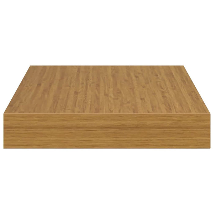 Raft de perete 4 pcs Bej 23 x 23,5 x 4 cm Lemn compozit - WALTI WALTI