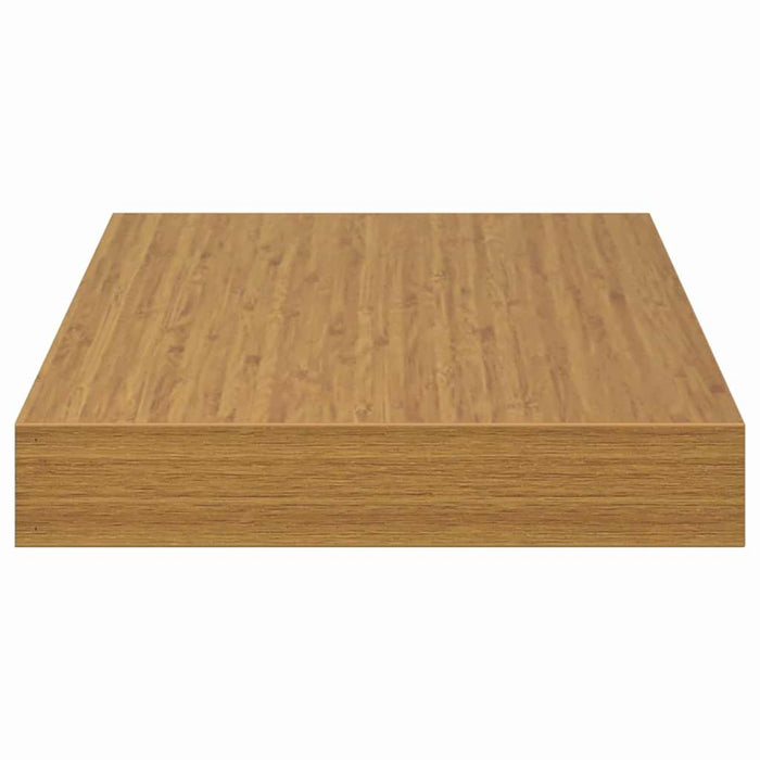 Raft de perete 2 pcs Bej 40 x 23,5 x 4 cm Lemn compozit - WALTI WALTI