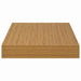 Raft de perete 4 pcs Bej 40 x 23,5 x 4 cm Lemn compozit - WALTI WALTI