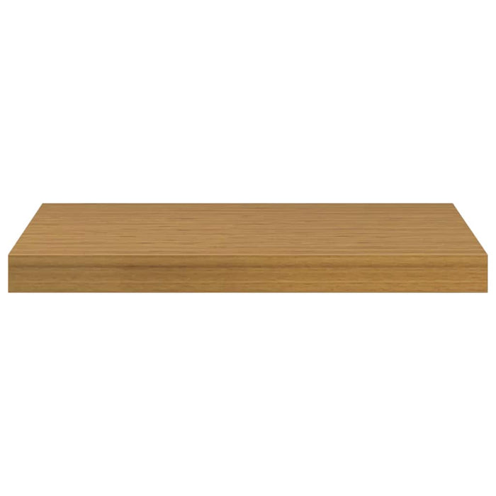 Raft de perete Pe perete 2 pcs Bej 50 x 23 x 4 cm Lemn compozit - WALTI WALTI
