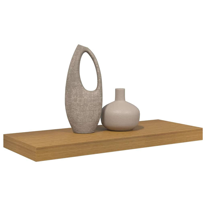 Raft de perete Pe perete Bej 50 x 23 x 4 cm Lemn compozit - WALTI WALTI