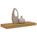 Raft de perete Pe perete Bej 50 x 23 x 4 cm Lemn compozit - WALTI WALTI